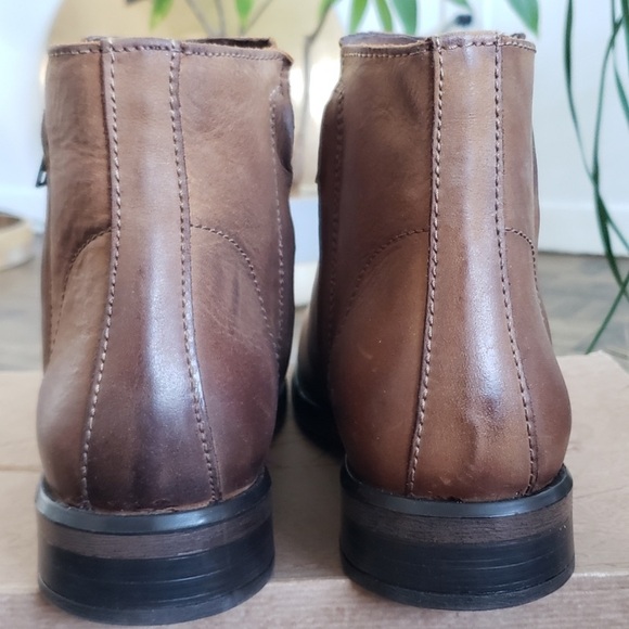 Genuine Leather Ankle Boots - Picture 5 of 9